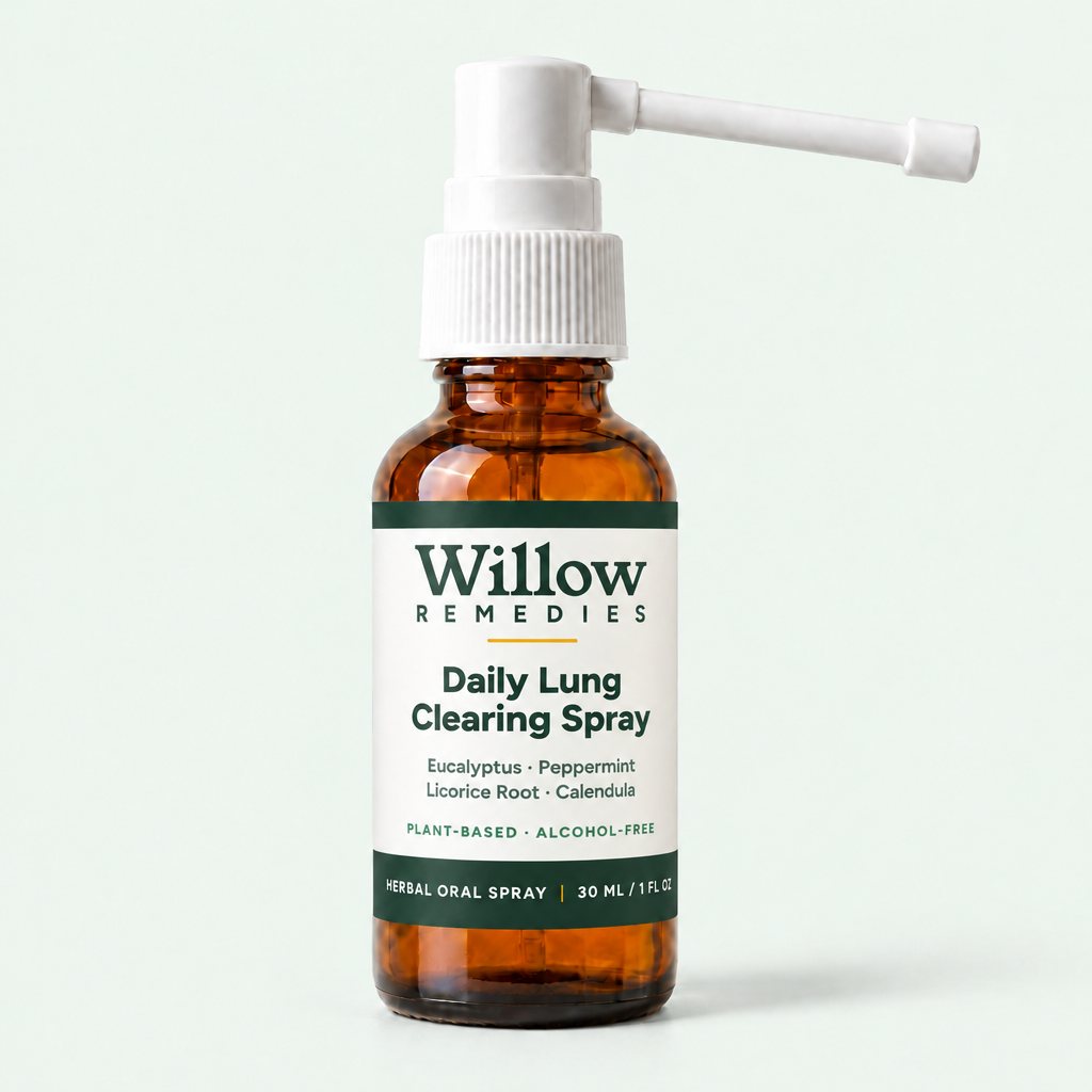 Willow Remedies Daily Lung Clearing Spray bottle
